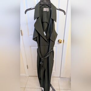 ASOS Green Jumpsuit with Wrap Design and Belted Waist